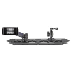 Bulletpoint RubiGrid front platform view showing sturdy metal mount and improved device stability