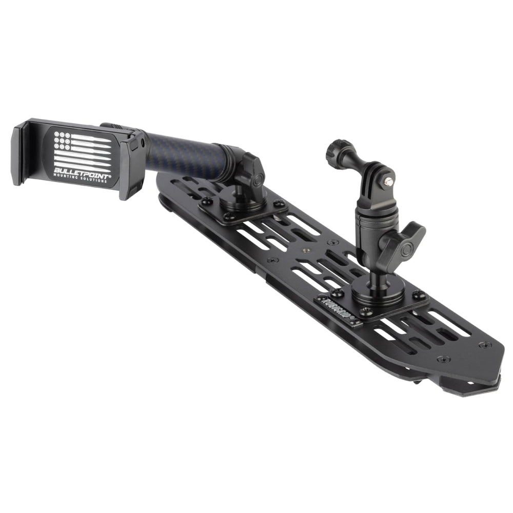 Bulletpoint RubiGrid installation hardware and parts organized for quick, secure fitment