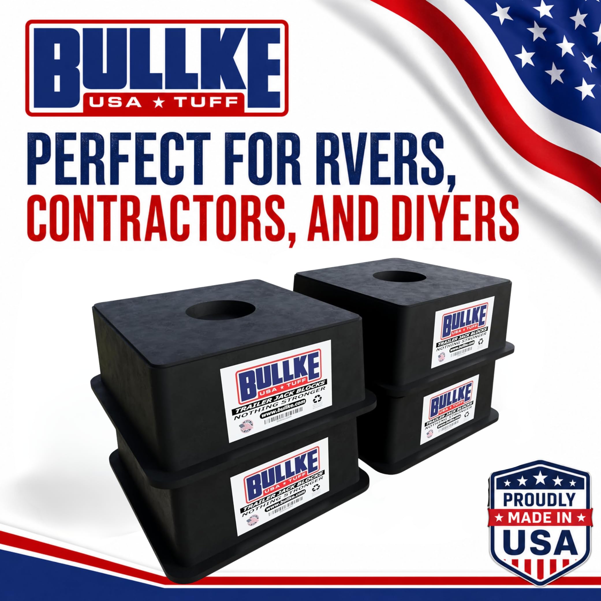 bullke product label and Made in USA marking, quality and origin clarity