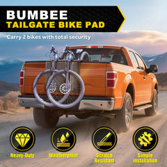 Bumbee rear tool pocket storing repair tools for quick fixes