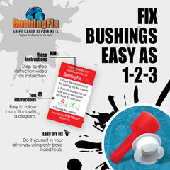 BushingFix installation tool in hand for quick DIY installation