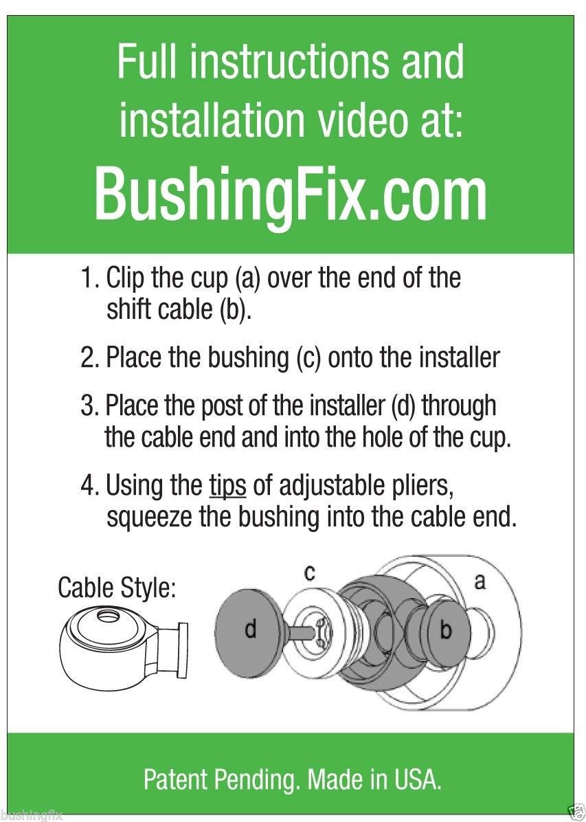 BushingFix instruction video paused on step for easy DIY guidance