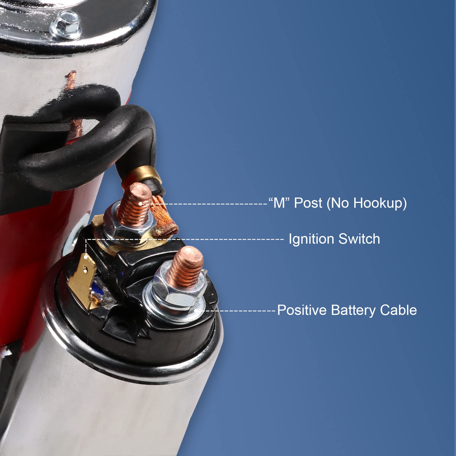 BUSIDN cast-aluminum housing side profile showing durable lightweight benefit