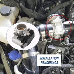 BUSIDN throttle body electrical connector detail for secure plug-in