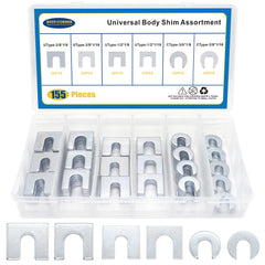 BUSY-CORNER kit front view showing clear case and labeled compartments for fast selection