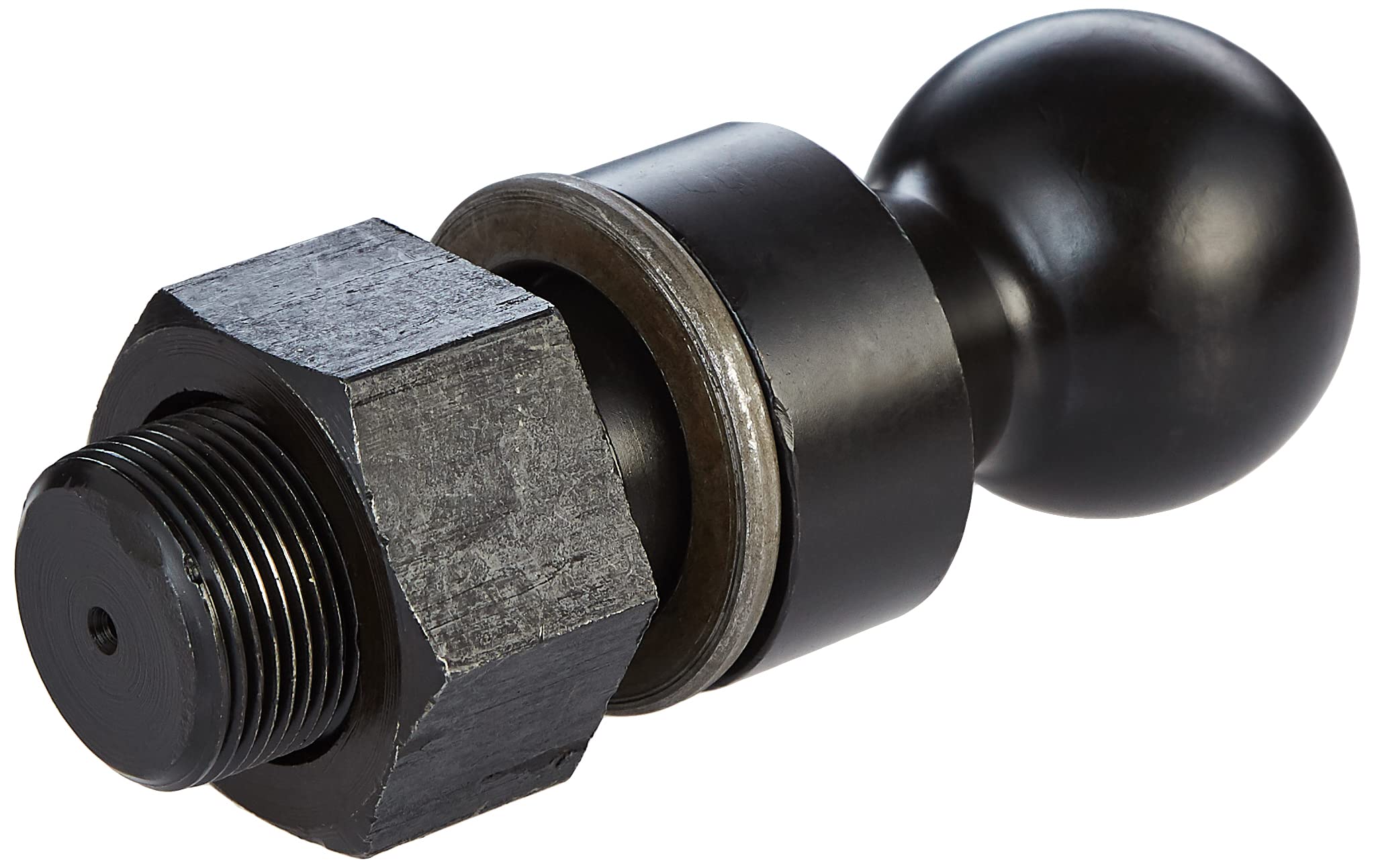 Buyers Products front view of packaged 2-5/16 inch hitch ball showing durable finish and rating
