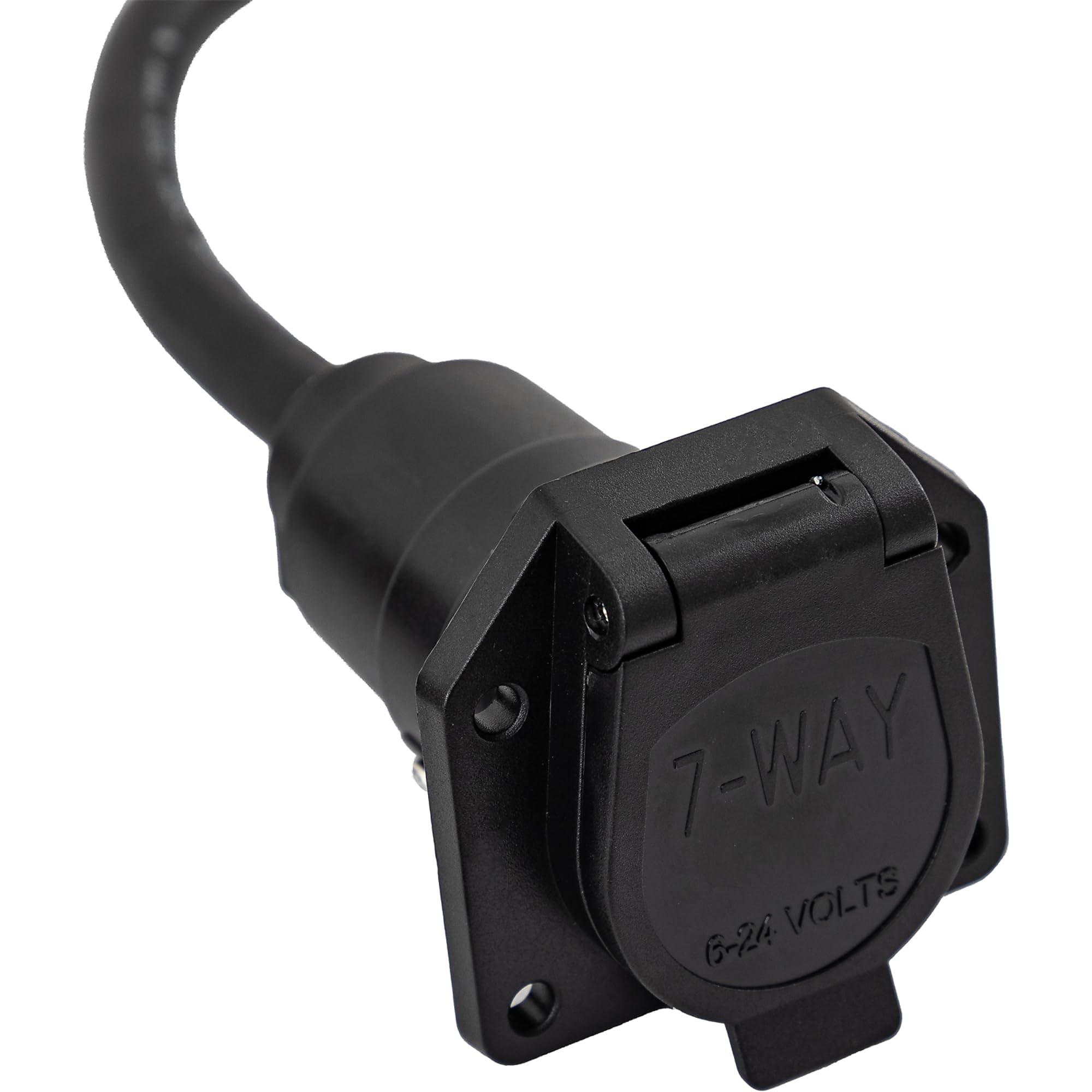 Buyers Products TC8891 packaging laid out with contents showing included remote and mounting accessories