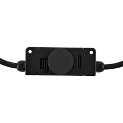 Buyers Products wireless remote for TC8891 showing buttons and six pattern control, enables cab operation