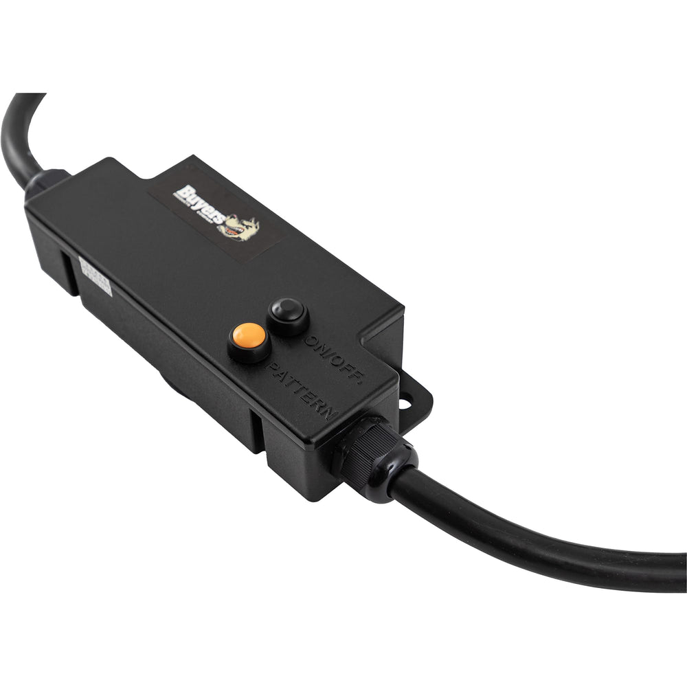 Buyers Products zip-tie mounting point of TC8891 on trailer tongue showing secure nonmetal mounting option