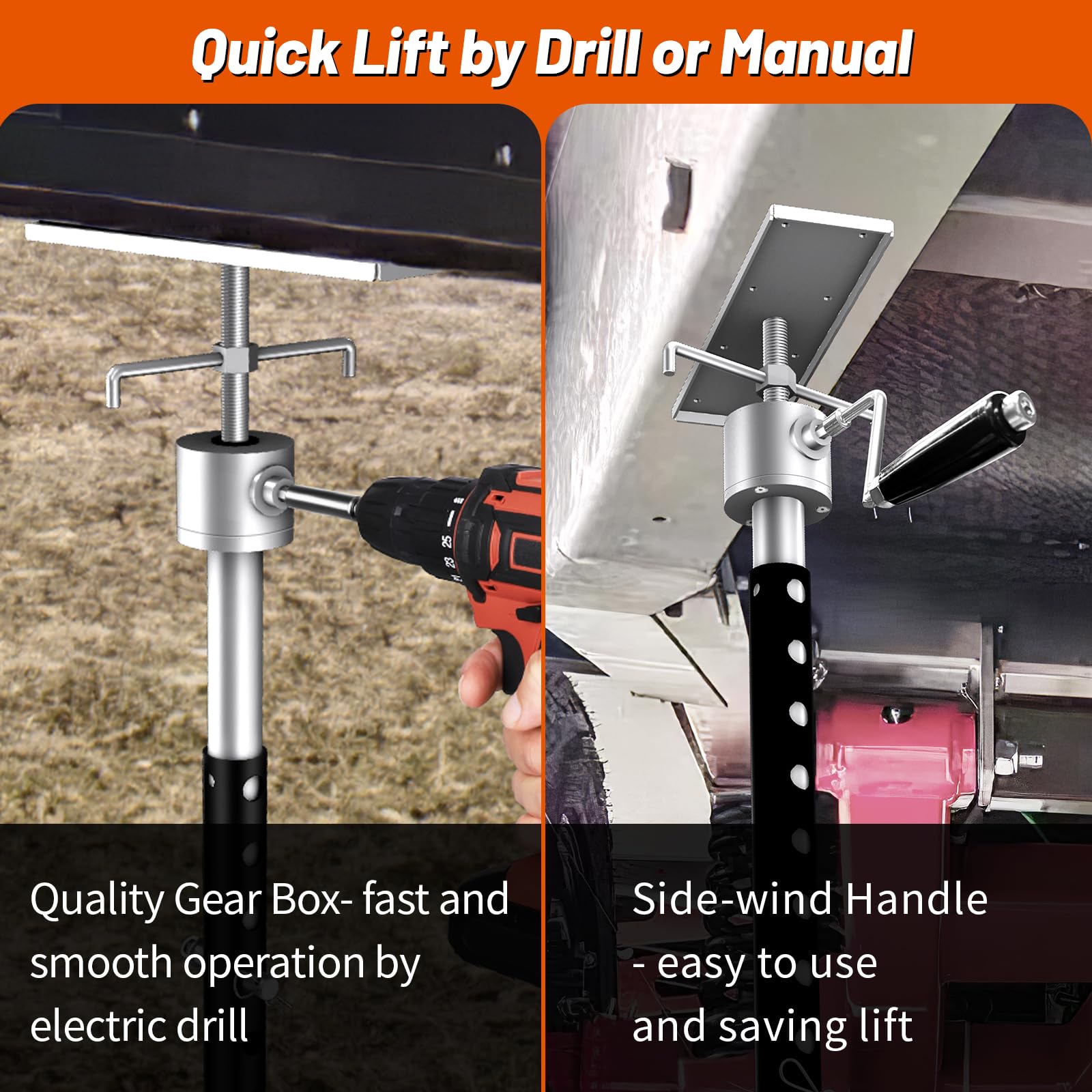 BuyGoe installed under an RV slide-out providing stable, supported frame