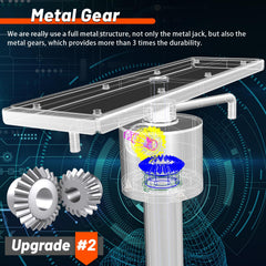 BuyGoe close-up of metal gear for long-lasting, reliable operation