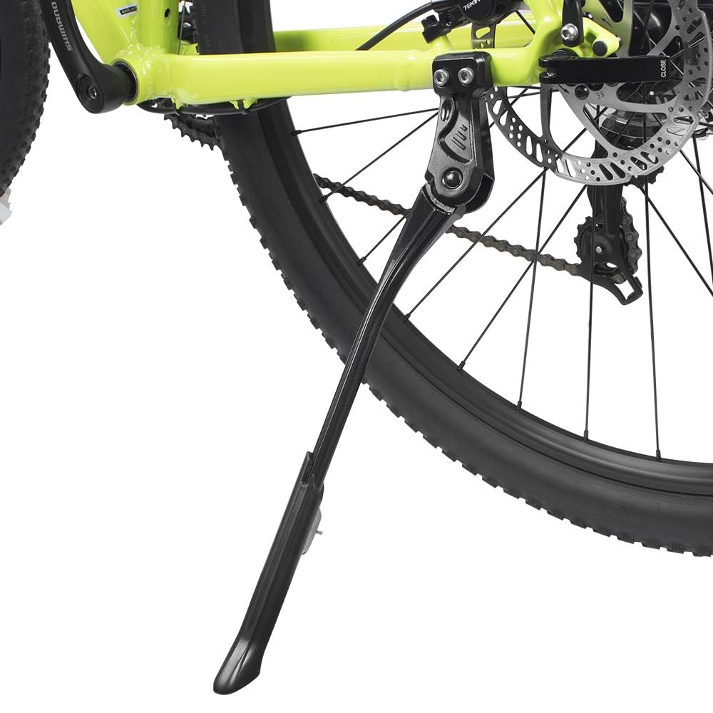 BV kickstand front view showing mounting bracket and slim profile for easy installation