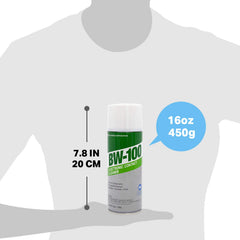 BW-100 back label close-up with usage instructions and compatibility details benefit