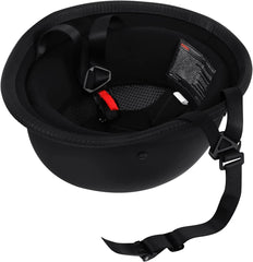 BwondMand helmet on rider in urban setting showing retro style and practical use