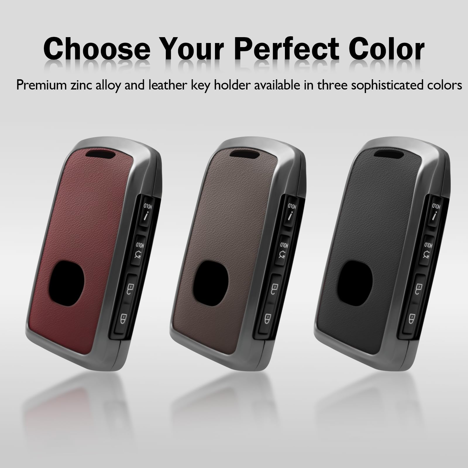 BXQATMB size comparison with car key shows compact design and added durability benefit