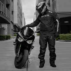BYKR back protection panel detail highlighting reinforced armor and coverage