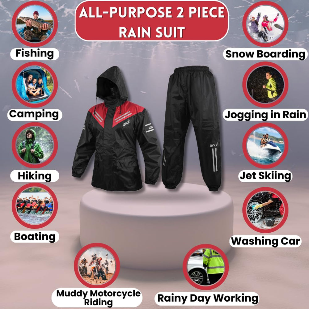 BYKR closeup waterproof fabric texture highlighting water repellency and breathability