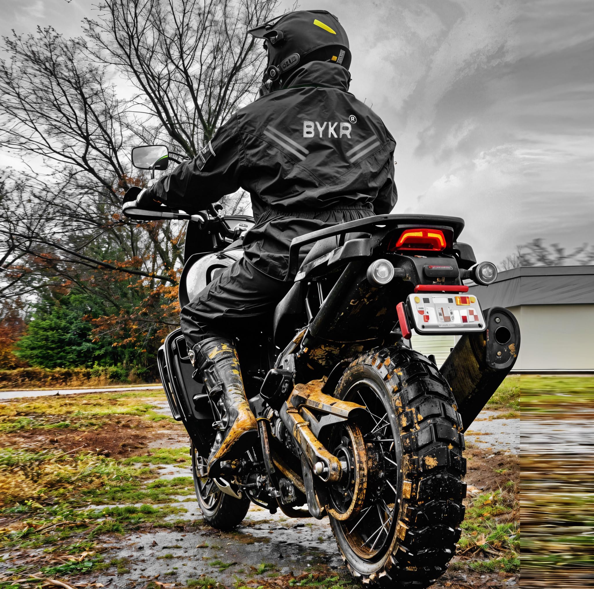 BYKR breathable fabric texture for comfort during active use
