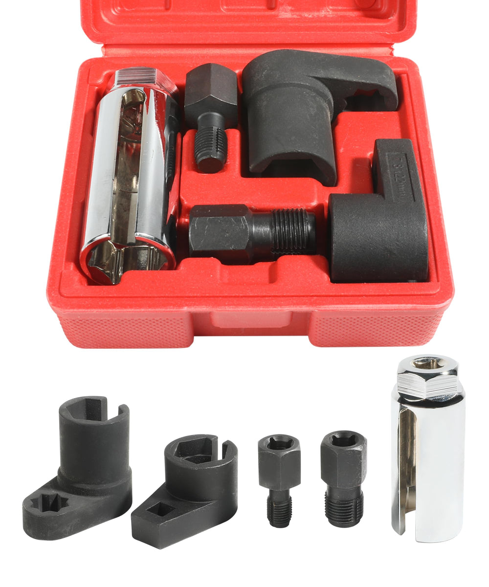 bylikeho front packaging showing full O2 sensor socket kit and benefit of compact storage