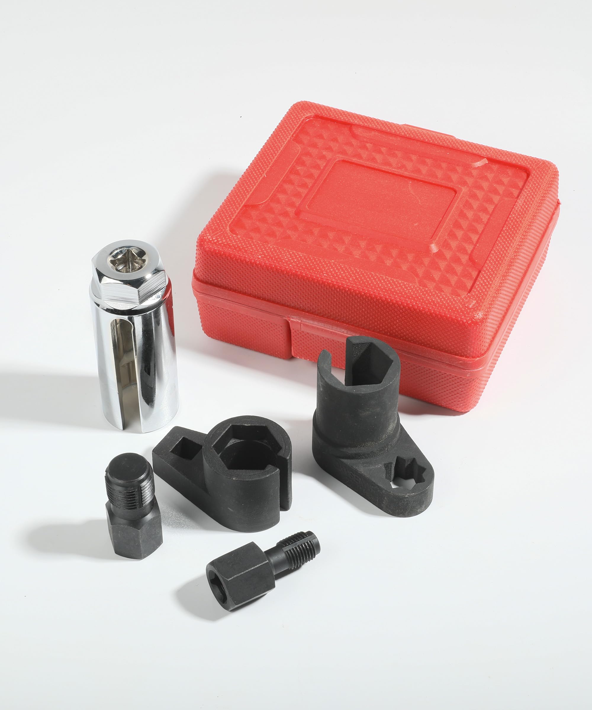 bylikeho socket being used on car exhaust demonstrating safer, faster sensor removal
