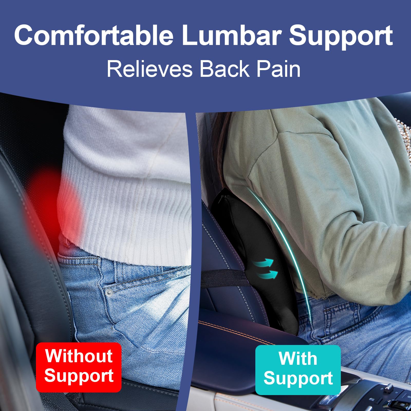 BYMECOST adjustable straps detail for secure non-slip positioning