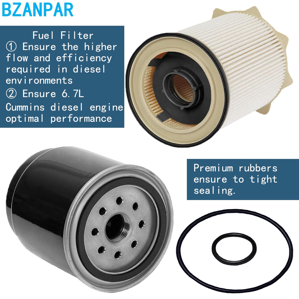 BZANPAR O-ring seal detail showing new gaskets for leak prevention