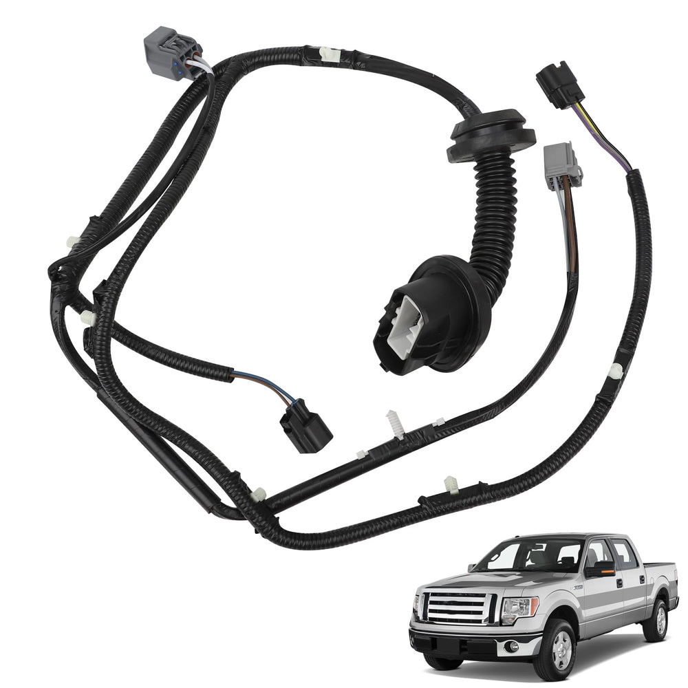 B.ZSSY front view of rear left jumper harness showing complete assembly and benefits