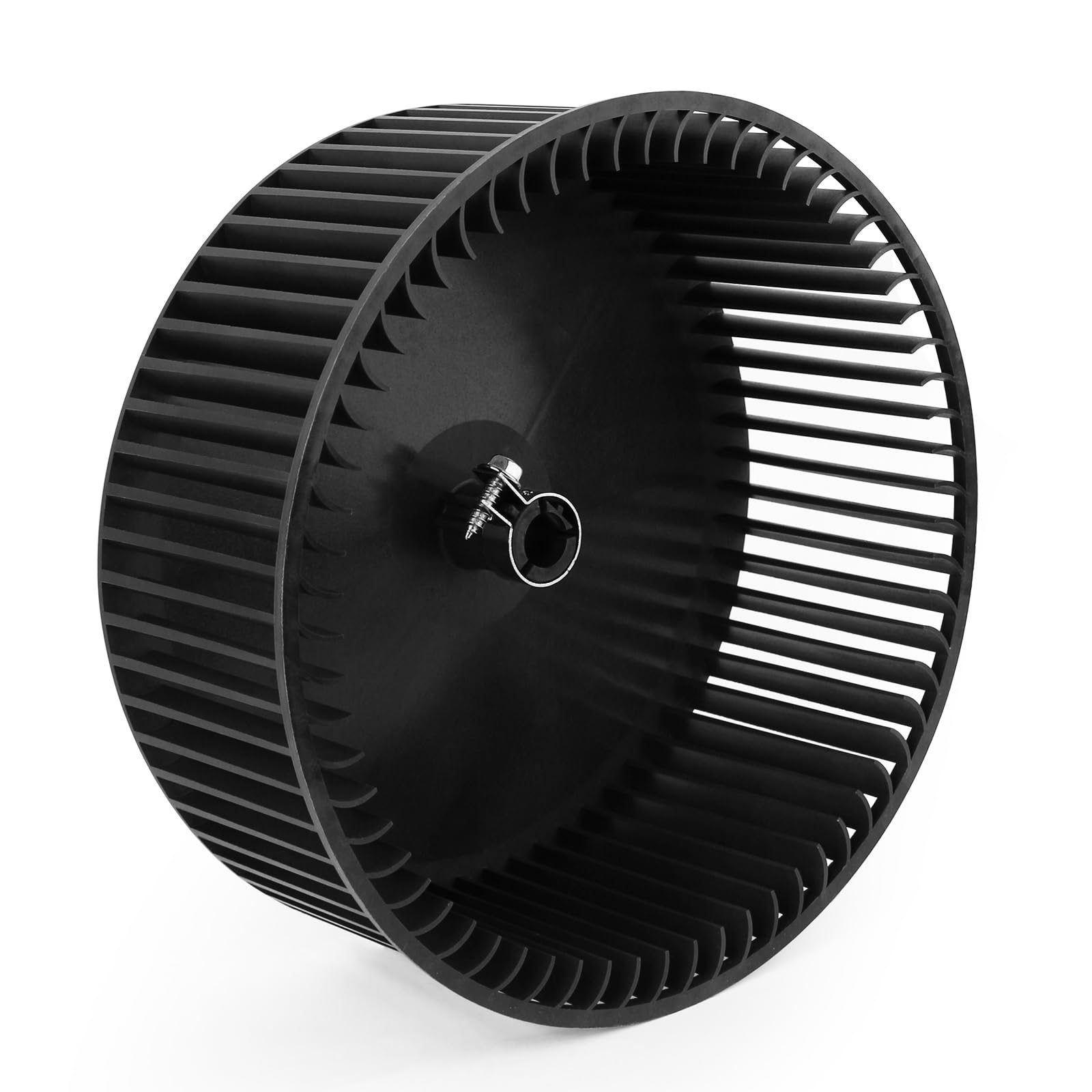 BZTT front view of blower wheel showing fit and balance, improving airflow