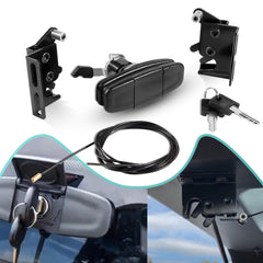 Bzumperyz front view of twist handle kit showing ready-to-install parts and improved security