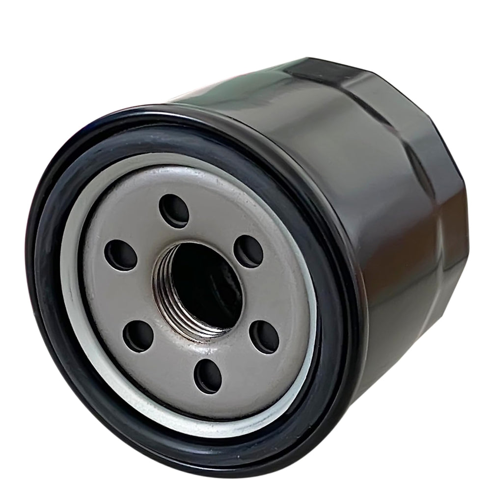 C CLINK Hisun installed on a UTV engine, shows clean fit and reduced oil drips advantage