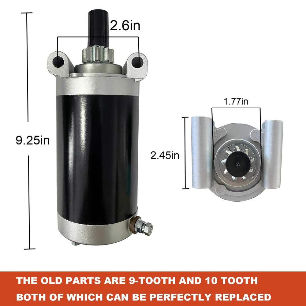 C CLINK starter in-use on a riding mower illustrating reliable starting in wet outdoor conditions