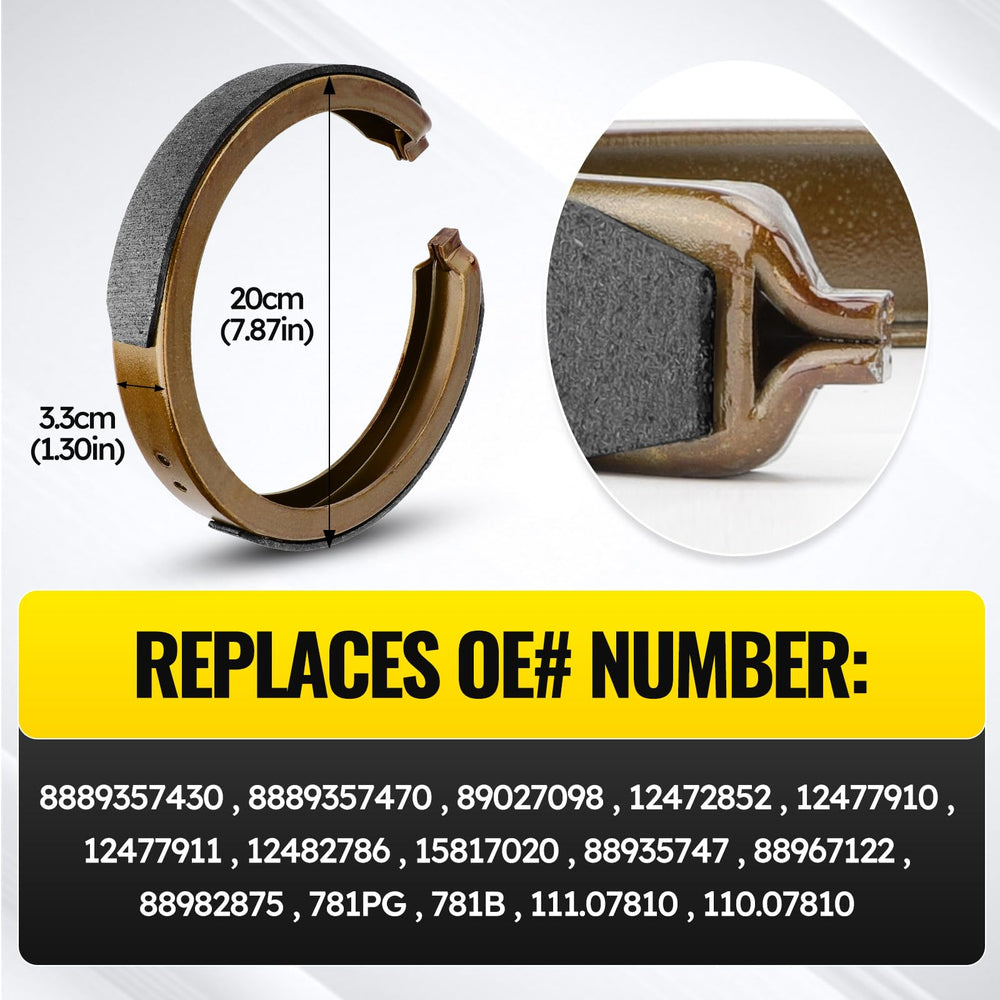 C-Tzu brake shoes in a garage scene illustrating DIY replacement benefit