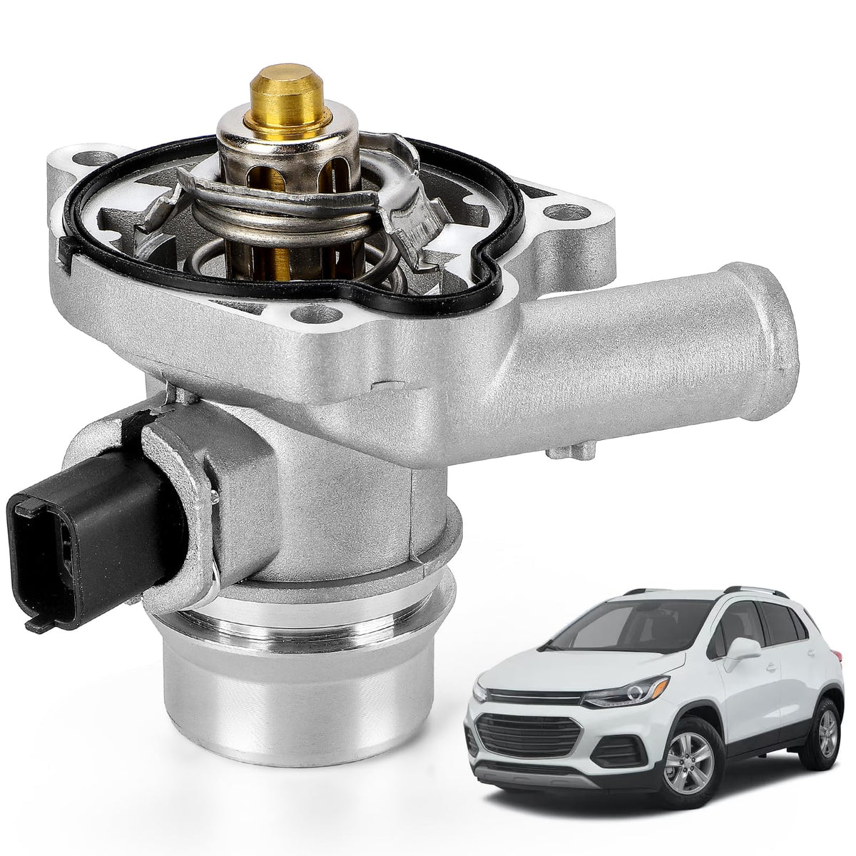 C-Tzu front view thermostat housing showing fit and durability benefit