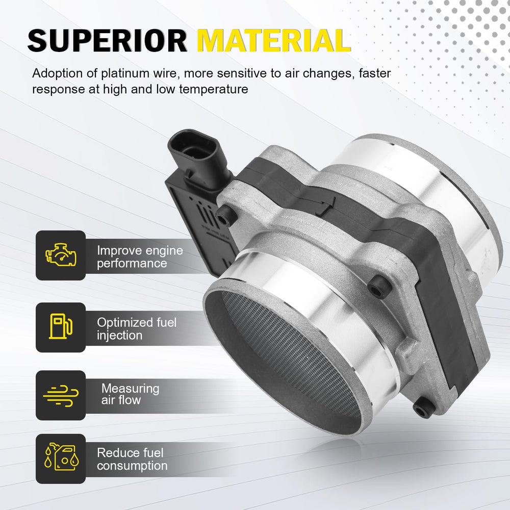 C-Tzu MAF sensor mounting holes detail illustrating secure OEM-style fitment