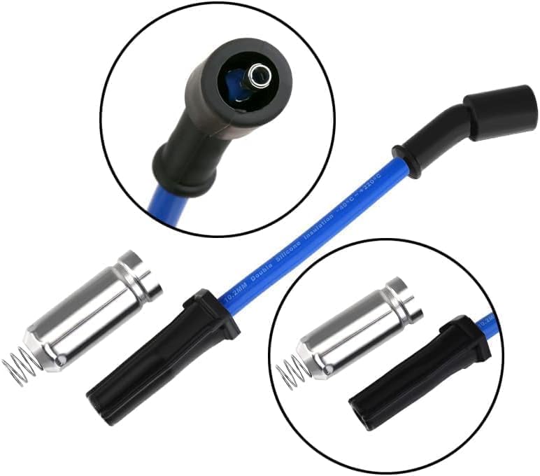 Cable Master in a garage on a performance V8 vehicle showing visual upgrade and dependability
