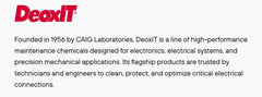 CAIG LABORATORIES brush applicator close-up applying cleaner to connector pins