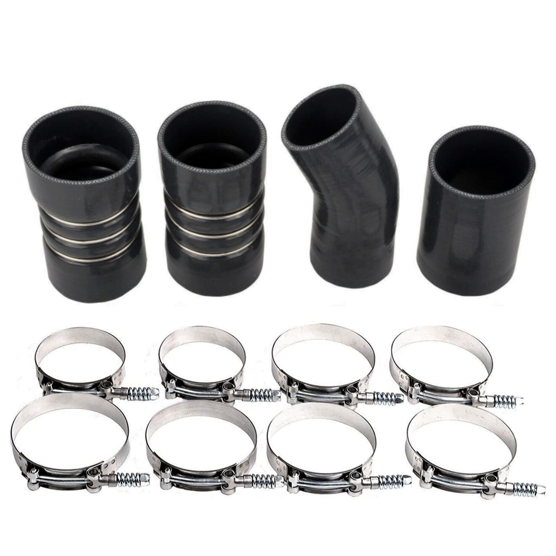 CAJOLI front packaging showing complete intercooler boot kit and faster replacement benefit
