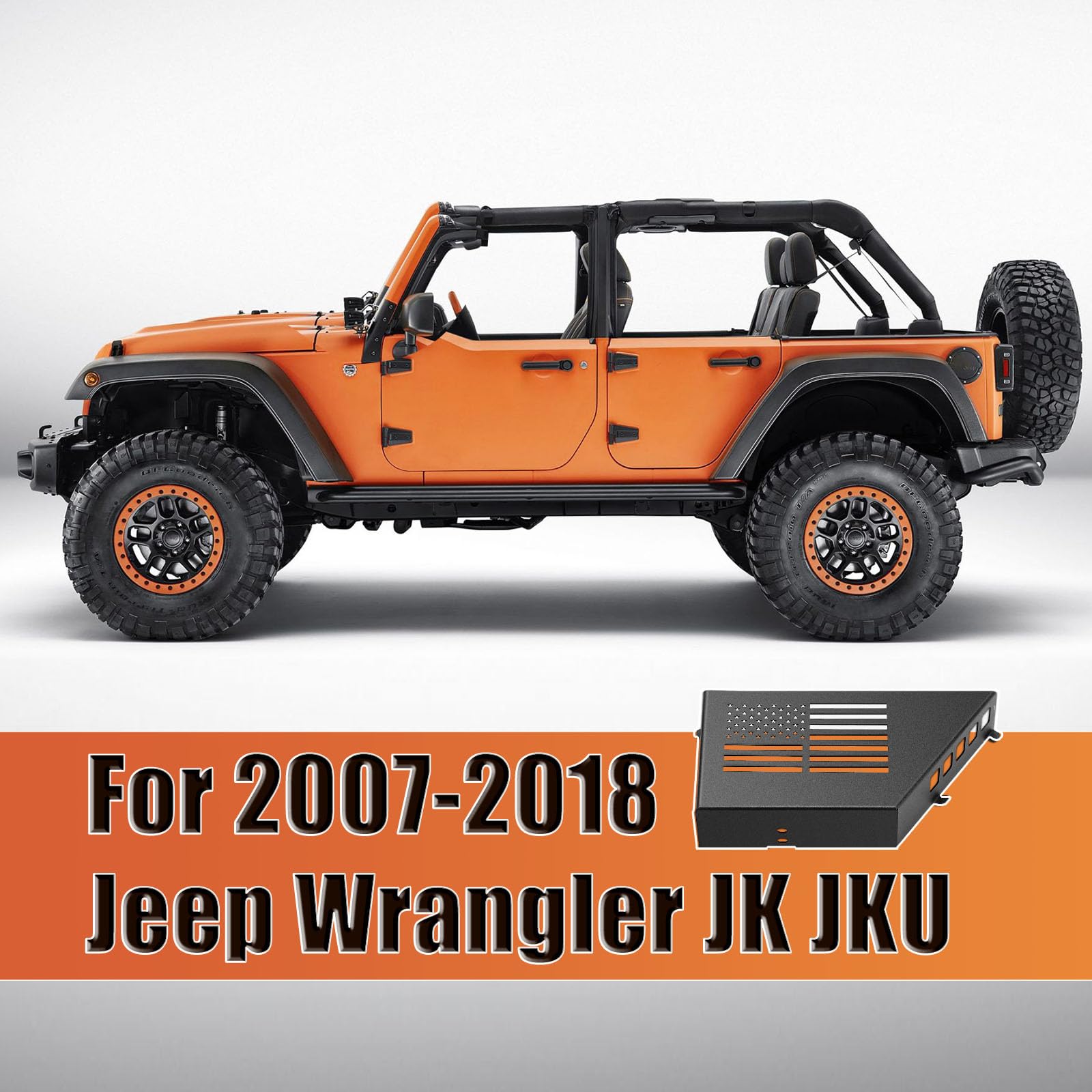 CALBEAU lifestyle shot on Jeep off-road showing durable accessory benefit