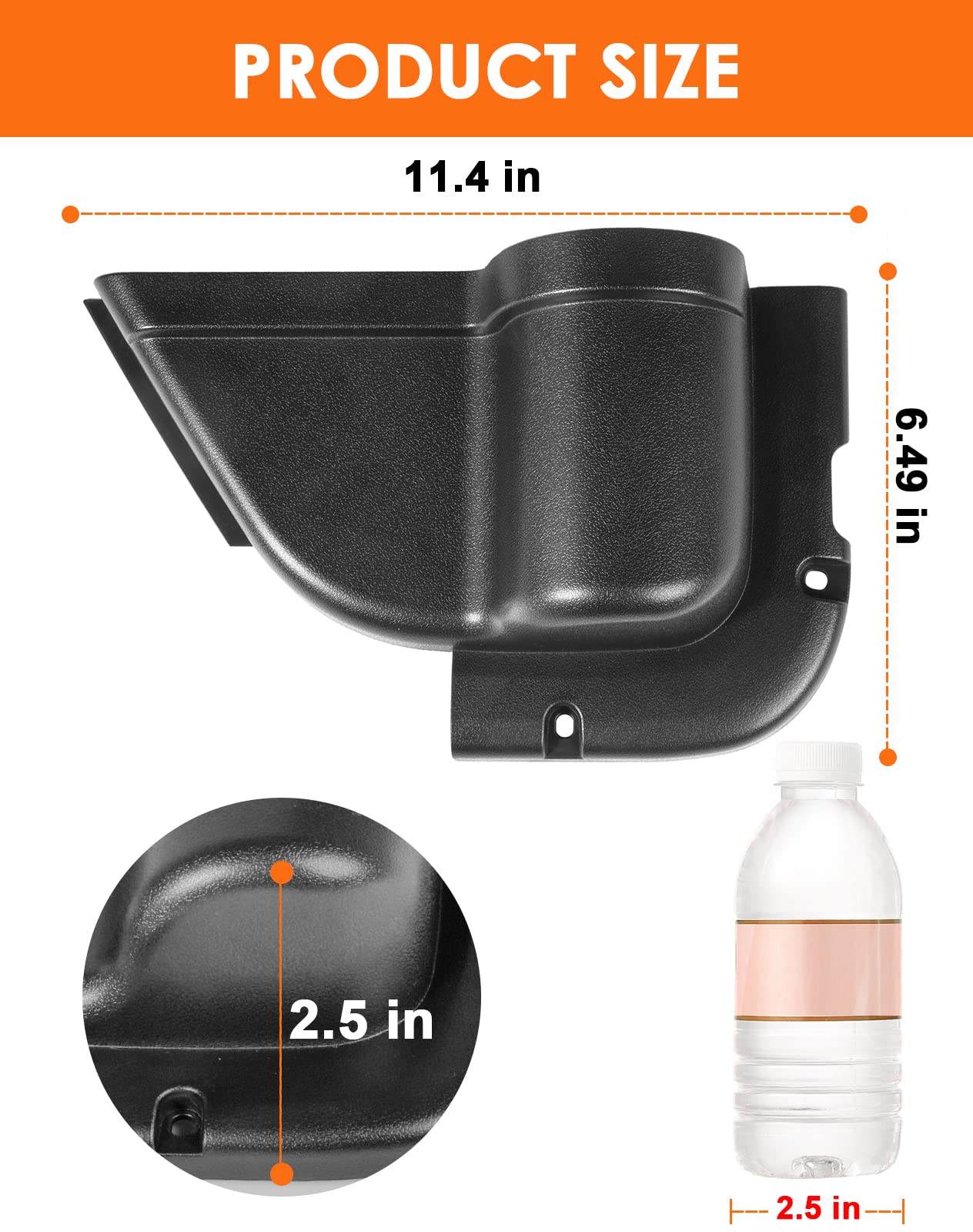 CALBEAU side profile showing pocket depth and secure fit benefit