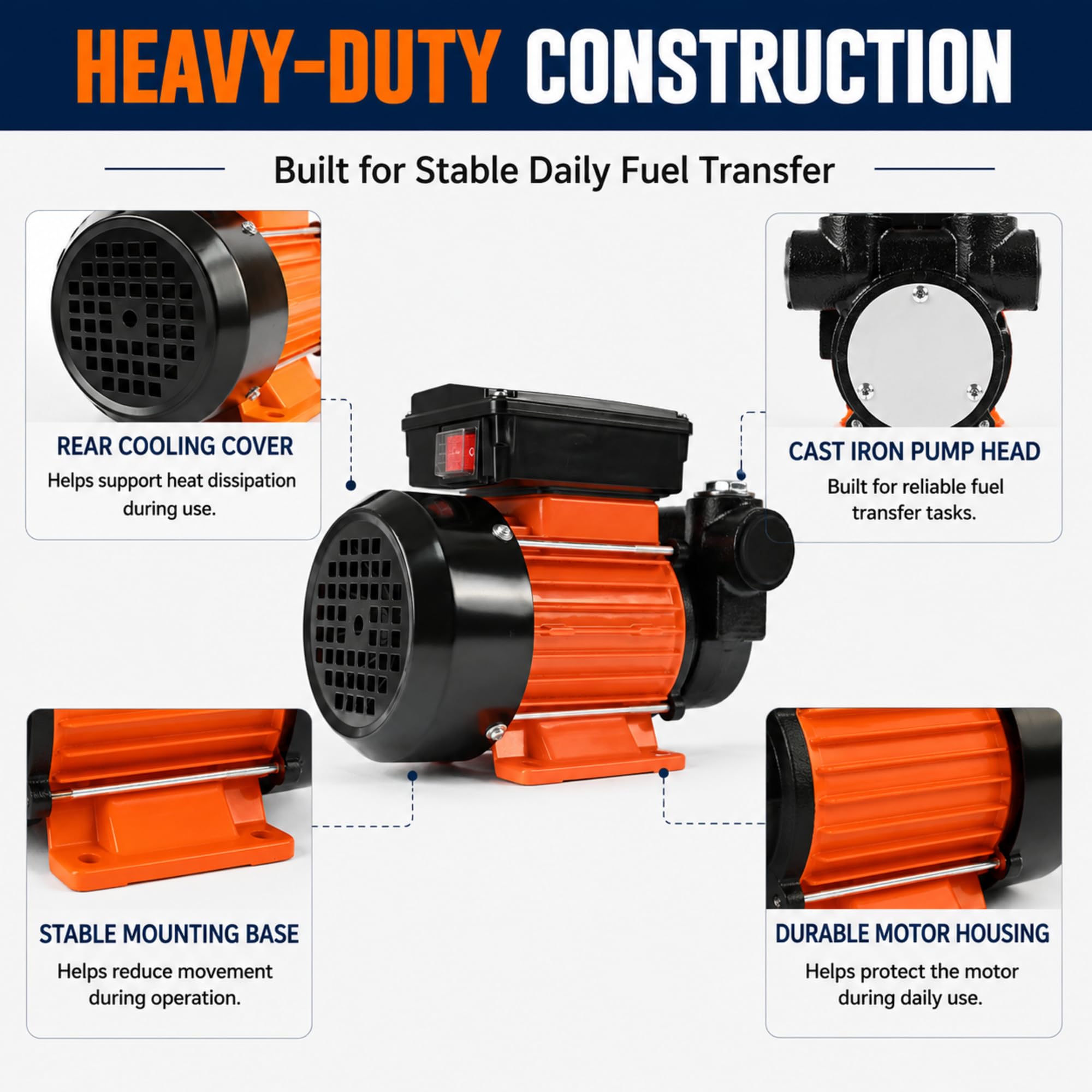 Calenon included hose adapters and clamps for quick installation