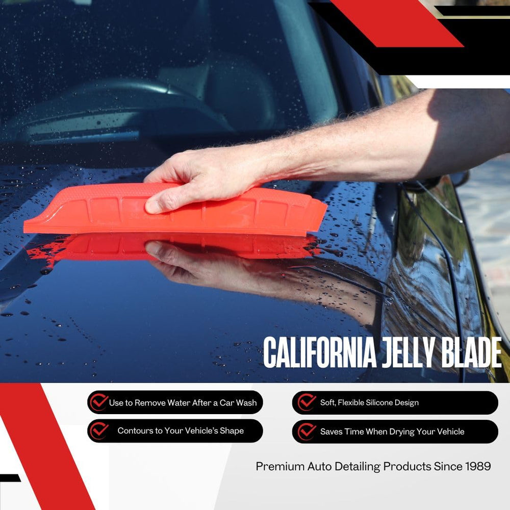 California Car Duster next to towel showing time and towel savings