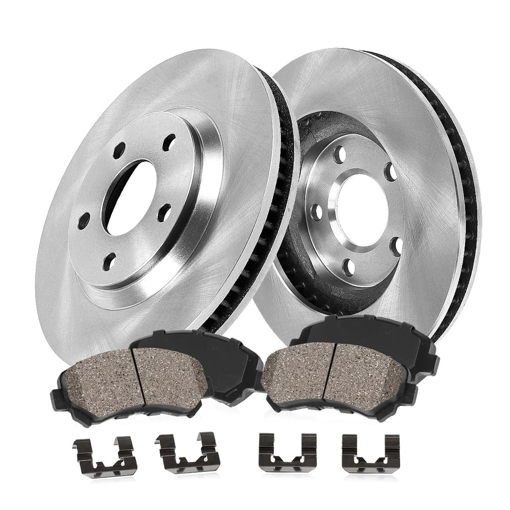 Callahan boxed front brake kit showing included rotors and pads for easy selection