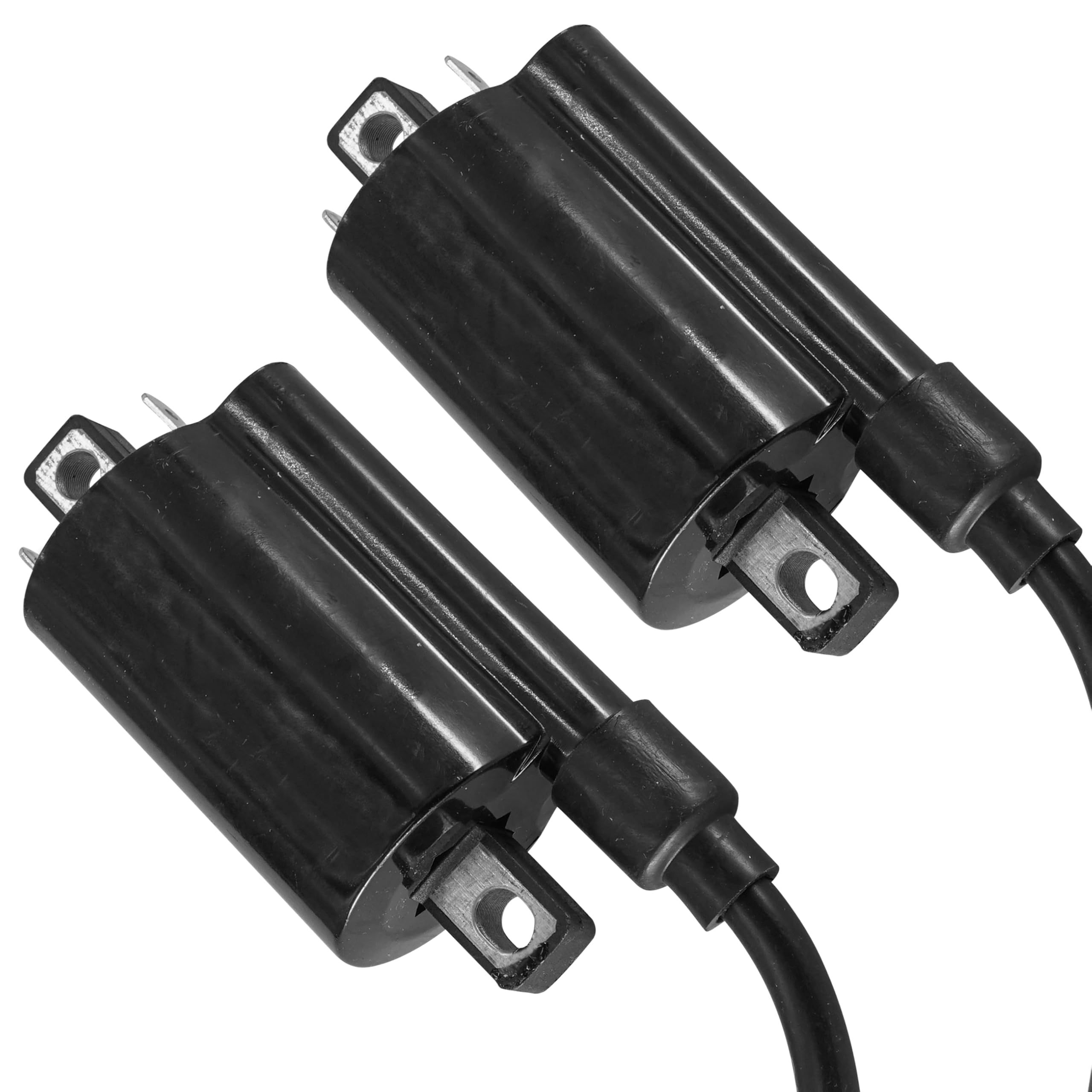 Caltric ignition coil packaging and contents displaying the included two coils