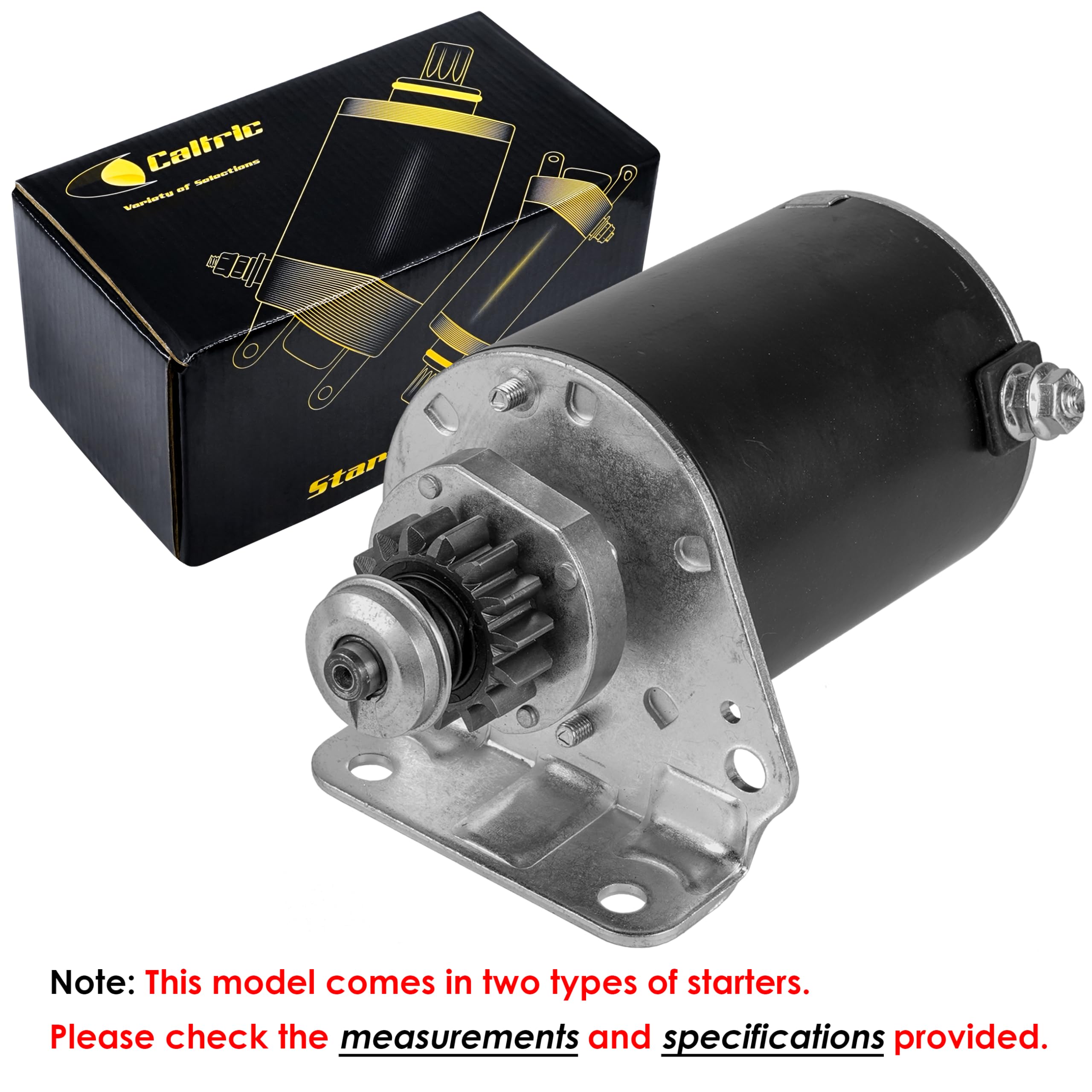 Caltric starter solenoid detail showing OEM-style layout for easy wiring