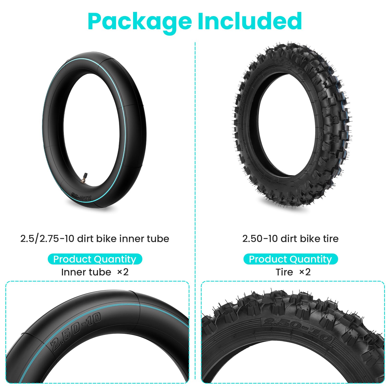 CALU LUKY close-up of aggressive tread pattern delivering improved traction on dirt and mud