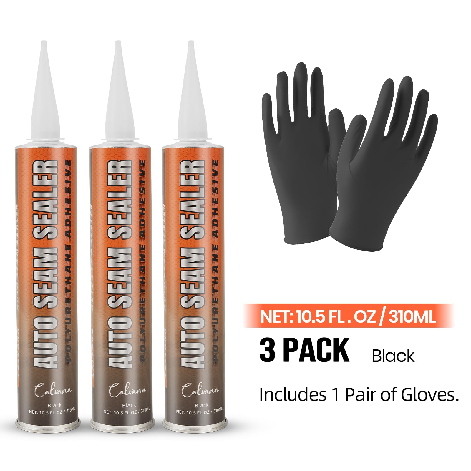 Repairing an RV roof seam with Calvana seam sealer showcasing weatherproof, long-lasting protection