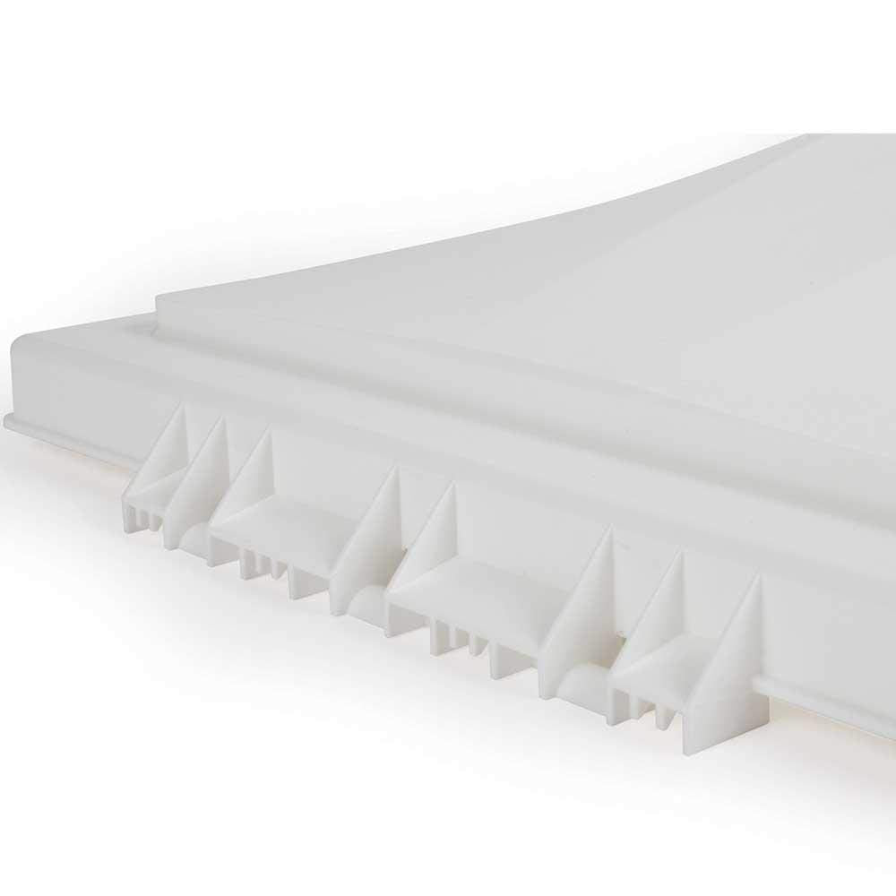 Camco 40151 installed on RV roof demonstrating weather protection