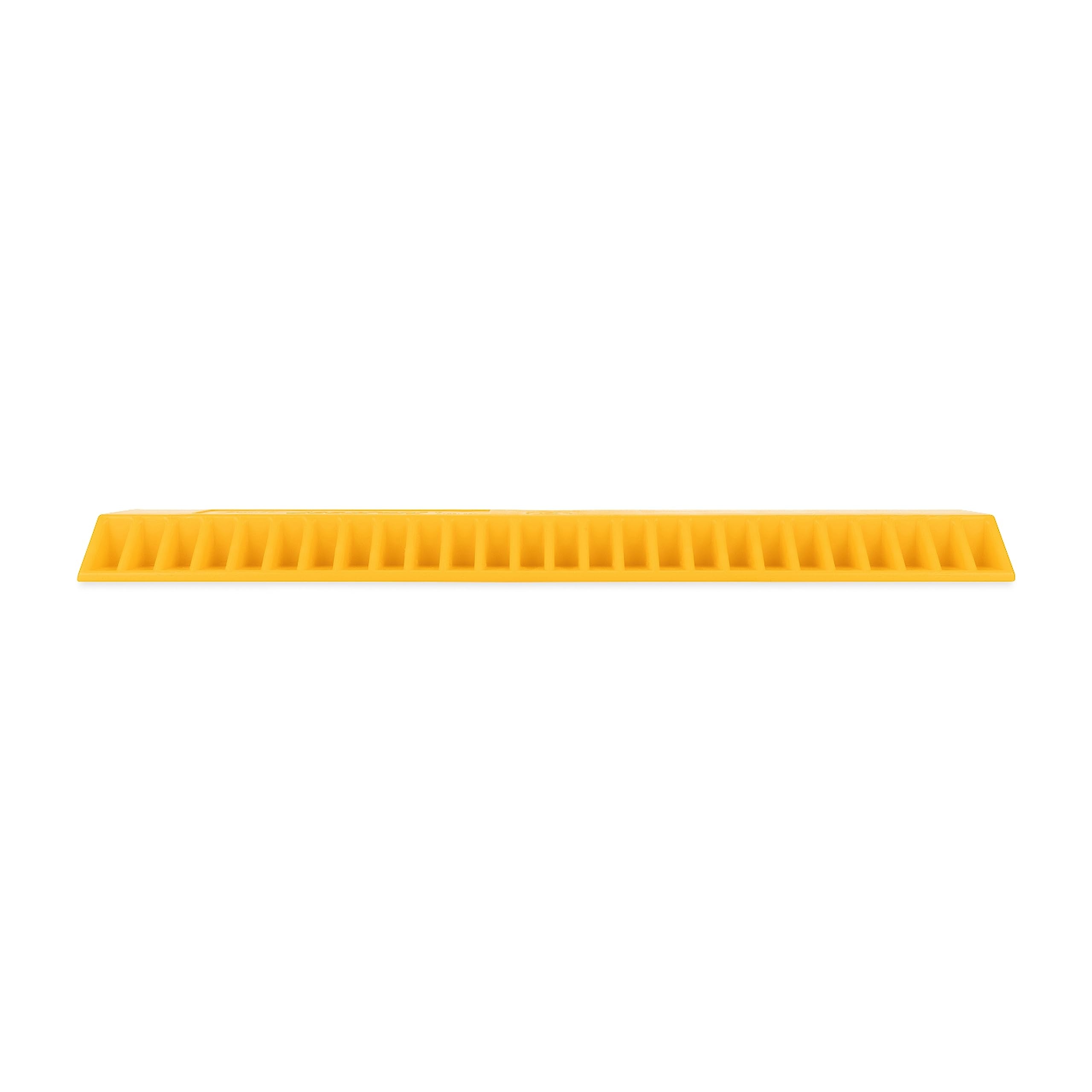 Camco AccuPark positioned to accommodate dual tires providing consistent alignment and safety