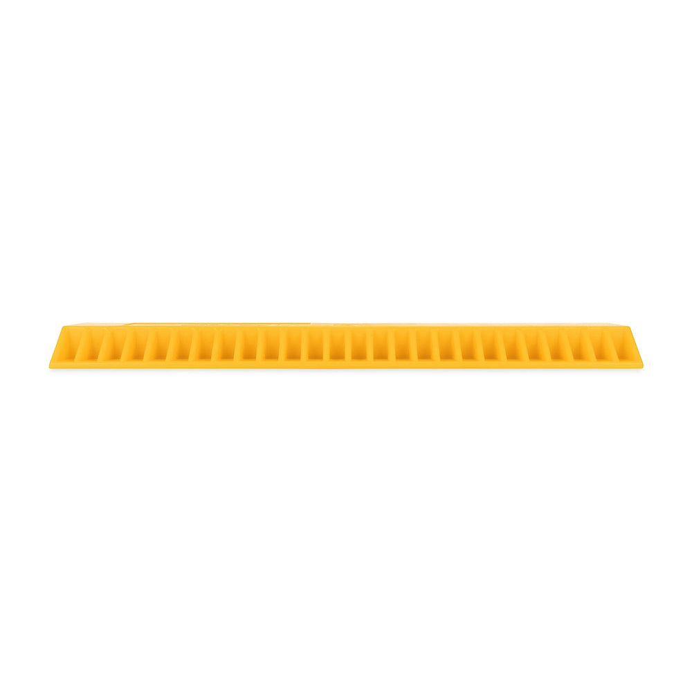 Camco AccuPark positioned to accommodate dual tires providing consistent alignment and safety