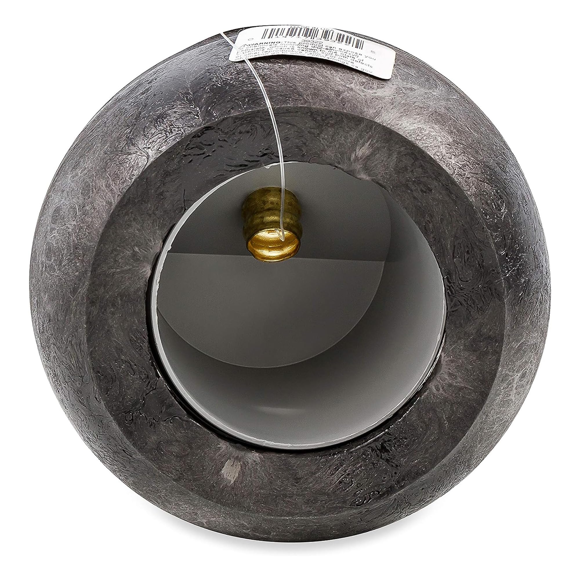 Camco Easy Slip installed on RV inlet illustrating secure fit and spill control